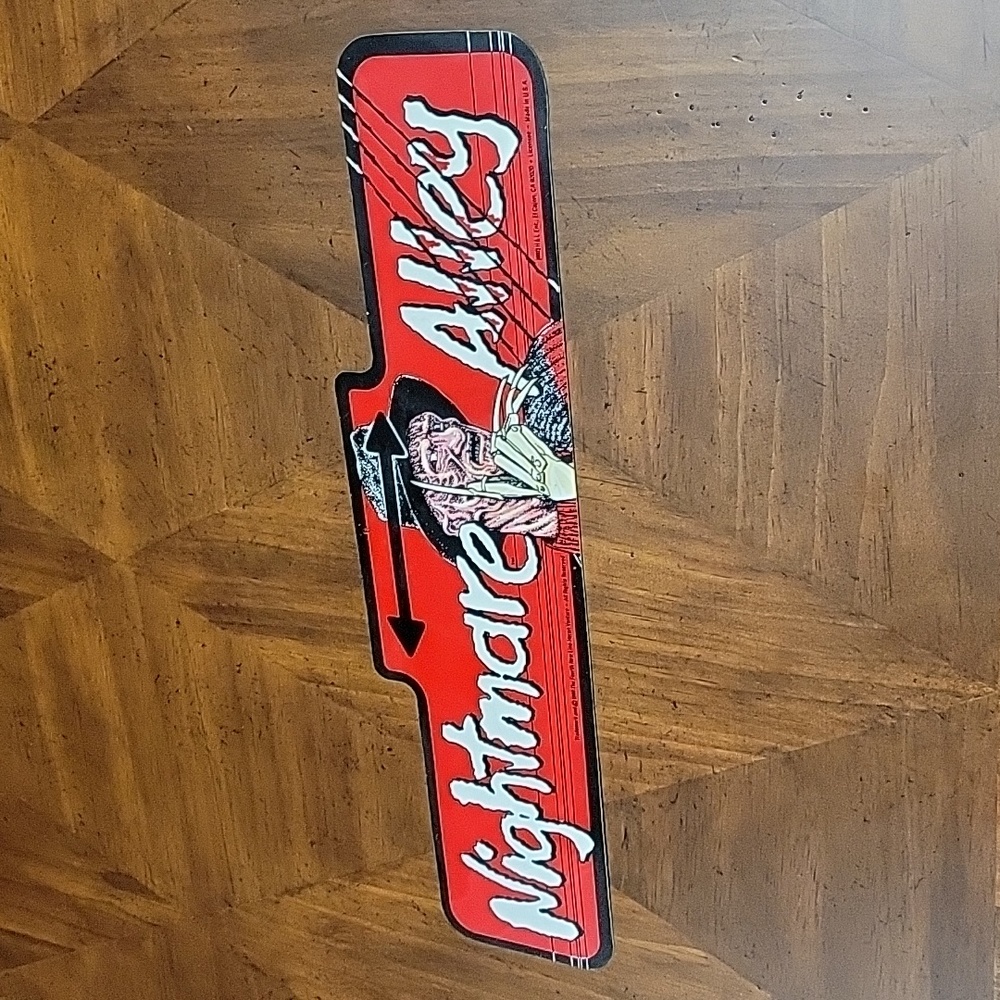 Rare Nightmare Alley Freddy Krueger Novelty Street Si… Gem